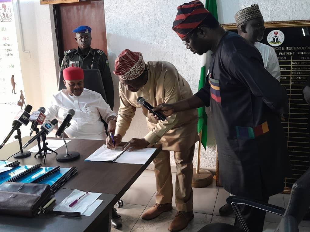 Minister Lauds NACETEM DG